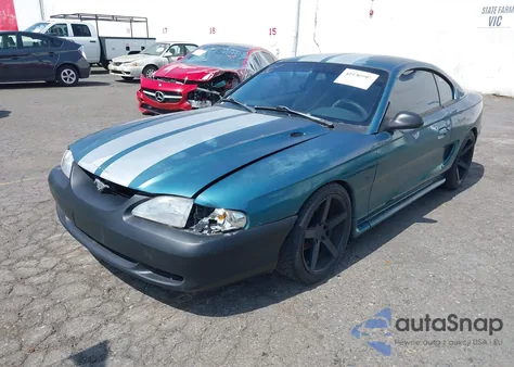 1998 Ford Mustang Gt из США, поврежденный, VIN 1FAFP42X9WF142222